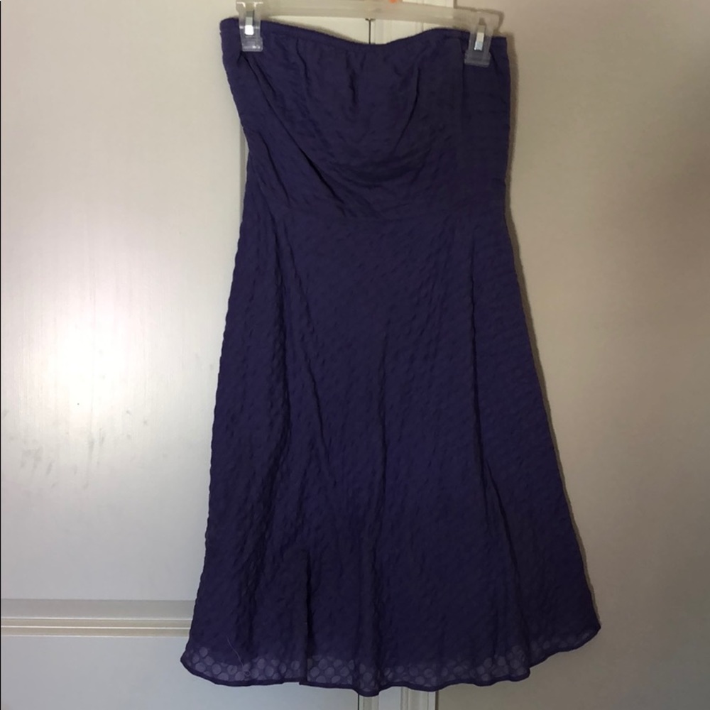 JCrew strapless summer dress